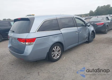 2014 Honda Odyssey Ex-L from USA, damaged, VIN 5FNRL5H62EB024040